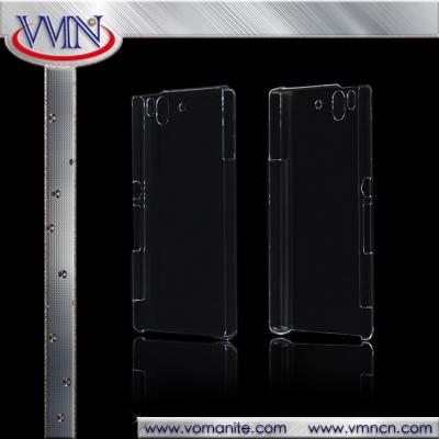 Customized back blank PC case for Sony Xperia Z SO-02E