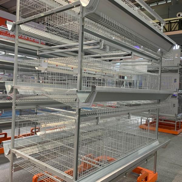 Animal Livestock 4 Tier 0.02m3 Poultry Chicken Cage