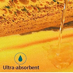 Microfiber Sunflowers Beach Towel, Autumn Flower Sunset Beach Towels Oversized, Super Soft Quick Dry Bath Towel