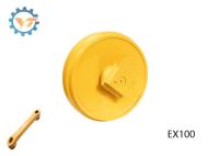 ZG50Mn Bulldozer de aço Front Idler Assembly Tratamento térmico HRC 48-56
