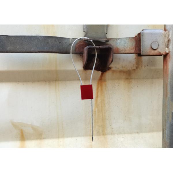 4.01KN Tensile Strength Cable Security Seals With Pull Tight Locking Mechanism