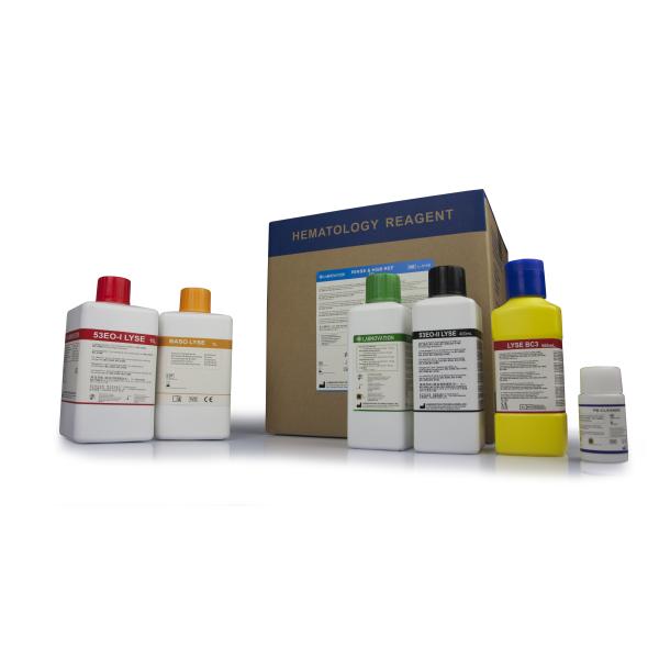 3 Part Analyzer Reagent CBC Reagnet Compatible Mindray Hematology Reagent