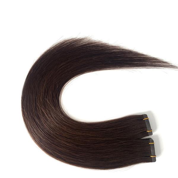 Remy Hair Blonde Black Gray Color Cuticle Aligned Brazilian Tape in Human Hair Extensions