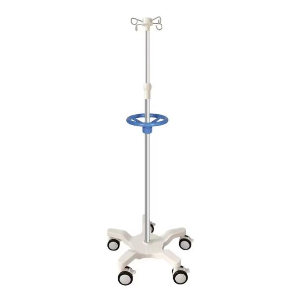 Accessoires de mobilier hospitalier ODM pour perfusion en soins intensifs, support de perfusion pour pompe à seringue
