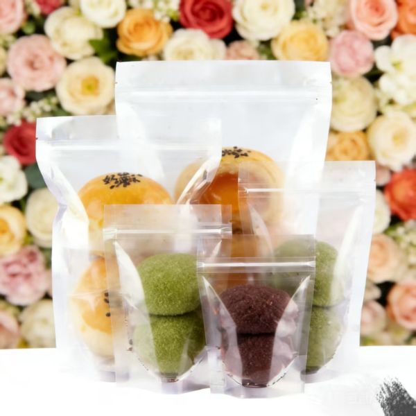Quad Seal Stand up Ziplock Plastic Bag Square Bottom for Baby Food Potato Chips Pet Food and Sugar Packaging Made From CPP
