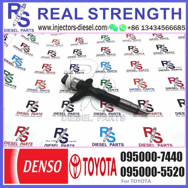 0950007440 Injector Nozzle 23670-39225 23670-39265 Diesel Injector Nozzle Assy 095000-7440 for TOYOTA 23670-30120 23670-