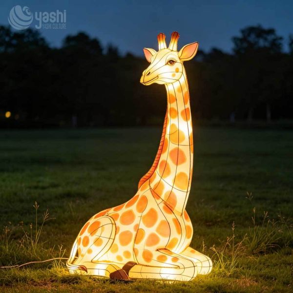 Custom Cold-Resistant LED Lantern Set of Polar Bears & Penguins, Large Outdoor Festival Light Display & Lighting Solution for Zoos, Parks and Tourism Attractions