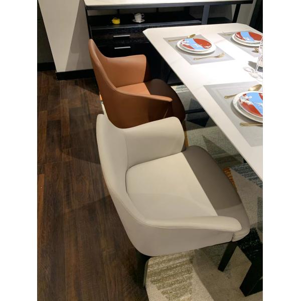 Modern Light Luxury Fabric Upholstery Chair Fabric Upholstered Kitchen Chairs