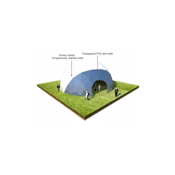 Vacation Modular Prefabricated Commercial Dome Tent Hotel Large Outdoor Transparent Tent For Sale