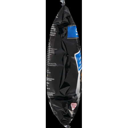 Black Printing heat seal AluminumFoil snack food bag for cooked chips