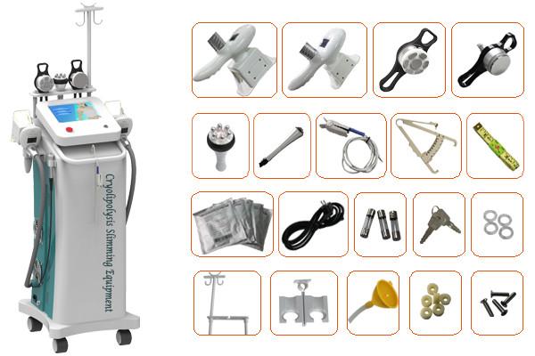 Ultrasound Cavitation Cryolipolysis Slimming Machine , 2M HZ RF Frequency for clinic