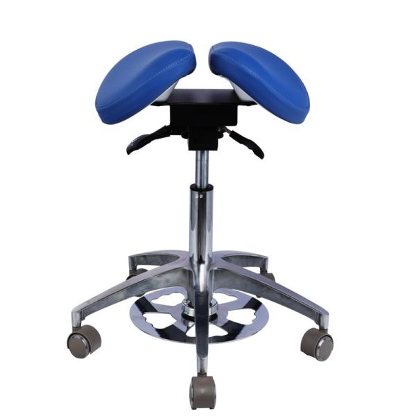 Beauty Salon Comfortable chair Green Micro Fiber dentist stool Saddel Shape Dentist Chair