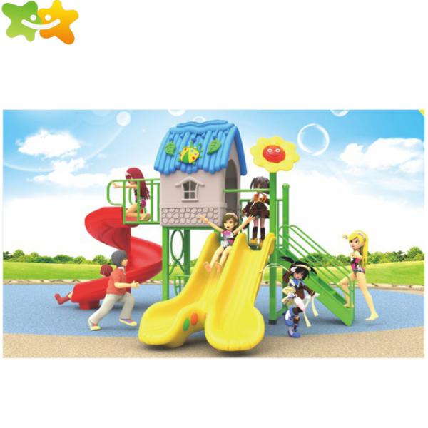 Outdoor Playground Toys Amusement Park Plastic Slide For Children