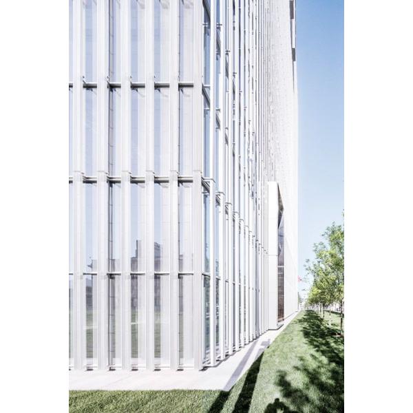 Customized Electric Aluminium Building Sun Shade Louvres