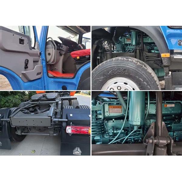 CCC 6X4 Used Trailer Head 50T 375Hp 371Hp 420Hp Tractor Trailer Euro 2