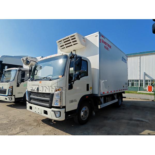 Nouveau camion réfrigérateur HOWO 4x2 camion de nourriture légère camions réfrigérateurs