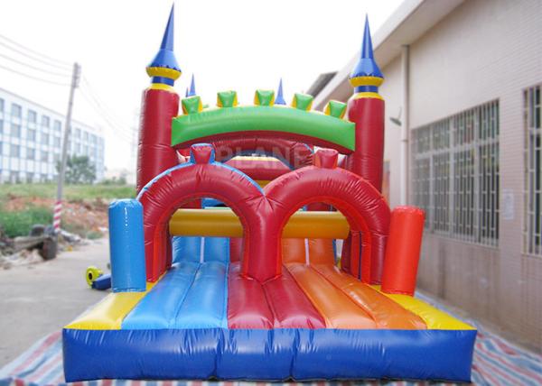 Casa inflável adulta do salto do desafio do curso de obstáculo dos jogos engraçados do esporte