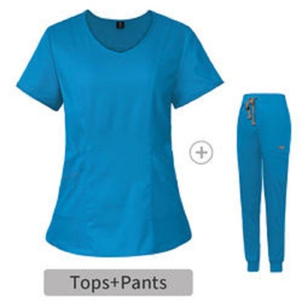 factory custom hospital lab coat medical scrubs uniforms v neck surgical hand clinic scrub