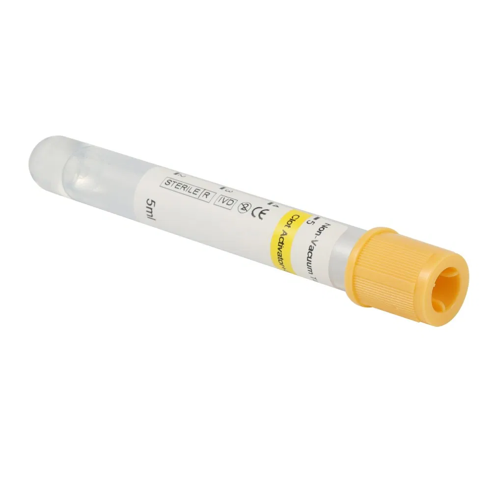 Siny Medical Clot Activator Gel Non-Vacuum Blood Collection Tubes