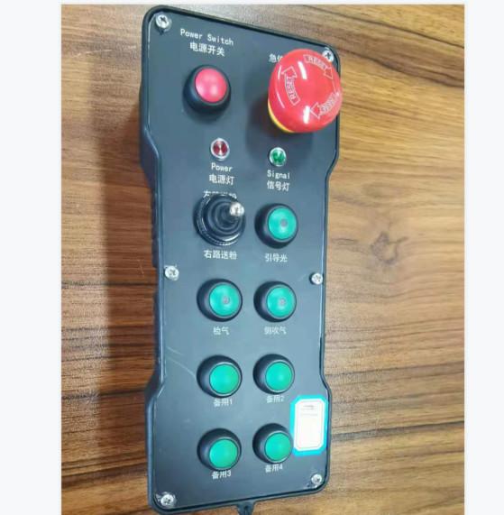 Controlo a distância Handheld da máquina de soldadura de DC12V com o botão 8