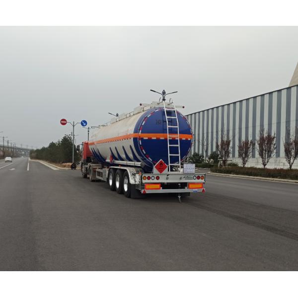 CIMC LINYU 48000 50000Liter Fuel Tank Trailer 3 Axle 48m3 Aluminum Alloy Semi Trailer