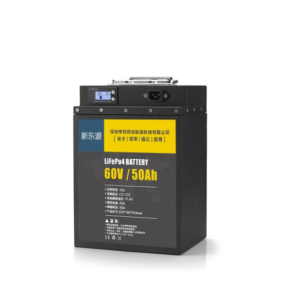 блок батарей электротранспорта Lifepo4 60V 50Ah перезаряжаемые