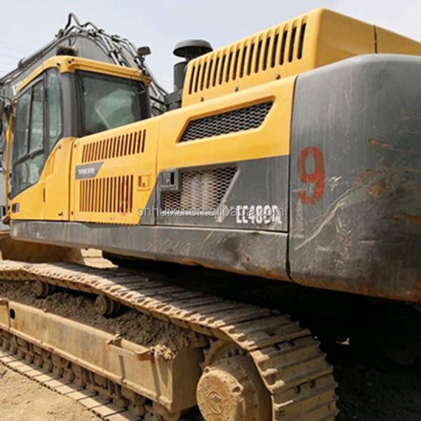 48000KG Huge Digger Used Volvo 480 Second Hand Yellow Retail