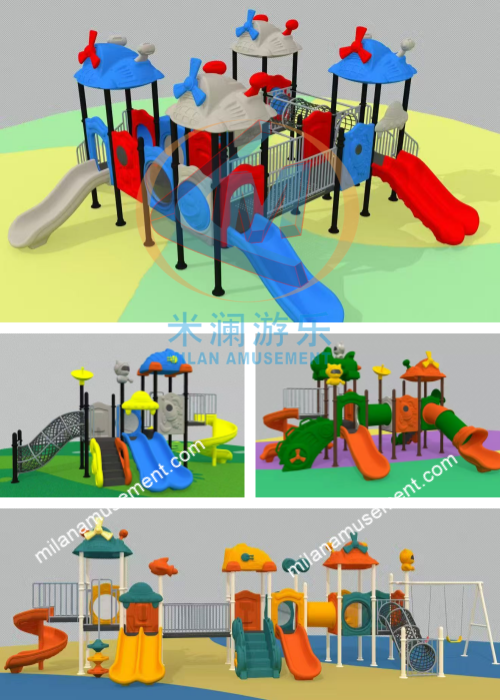Customized Small Kids Playground Equipment for Outdoor Use – Ideal for Communities, Kids Parks, and Backyards