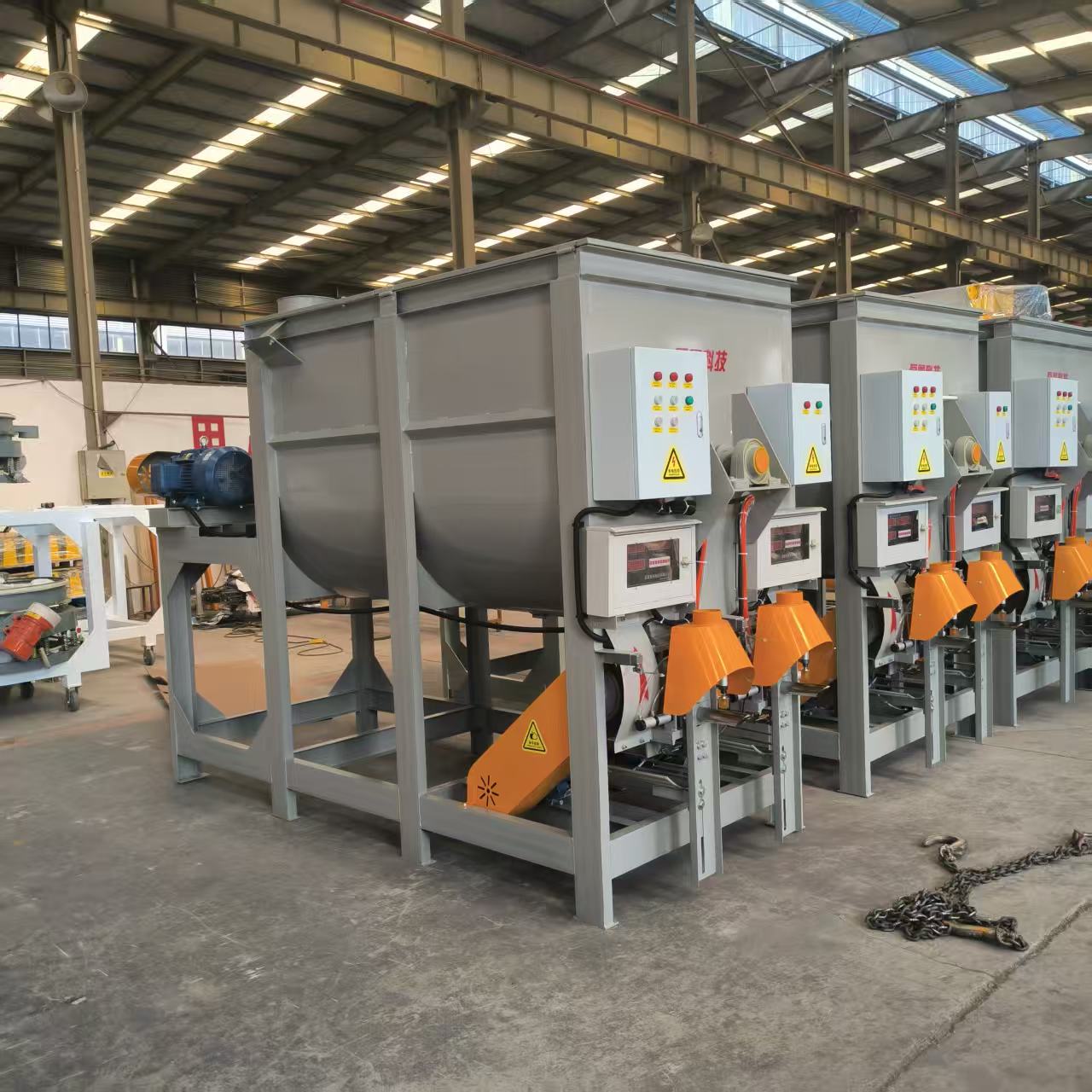 Putty Powder Making Machine Simple Ceramic Tile Adhesive Manufacturing Plant for Sale