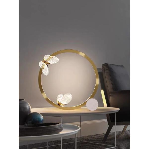 Bedside Manufacturers Table Lamp Restaurant Nordic Butterfly Gold Table Lamp