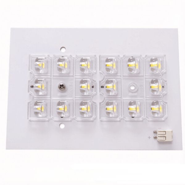 Custom Aluminum LED PCB Board for LED Lighting Single-Layer White PCB Manufacturer