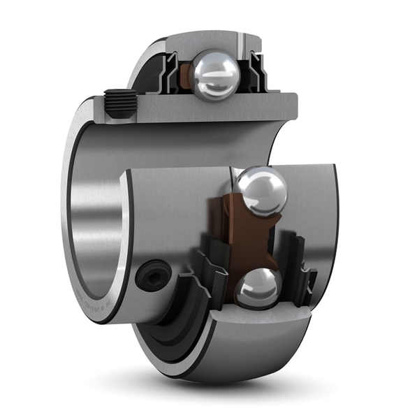US212 2S 2S Sealed Spherical Insert Bearing Agricultural Equipment Low Noise Wear Resistant Ball Bearing
