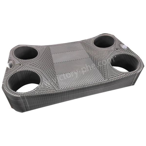 Nickel Alloy Vicarb Heat Exchanger Plates With Gasket 0.6mm Thickness