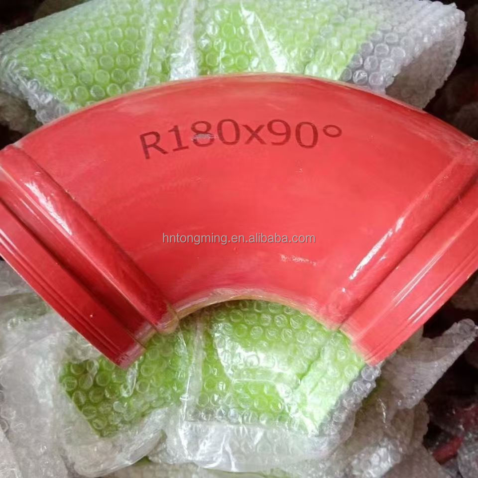 Concrete Pump Truck Wear-resistant Elbow Sanyi Zhonglian XCMGi Elbow Alloy Double-layer Wear-resistant Elbow End Ceramic