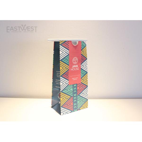 Custom Styles Eco Takeaway Paper Bags For Hot / Cold Food Oil / Water Resistant