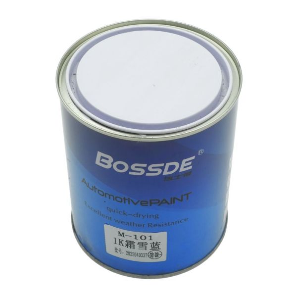 Frost Blue Automotive Paint Colorant Premium 1K Basecoat 1L High Gloss Finish