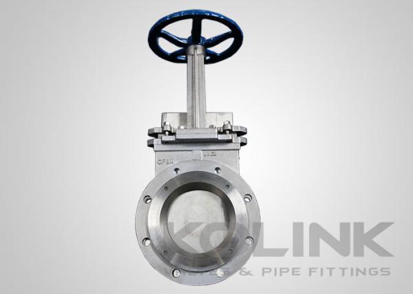 Flanged Knife Gate Valve with SS Deflection Cone 2-48 Inch