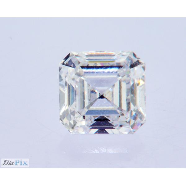 Синтетическая квадратная форма 1ct Диапазон CVD Asscher Cut Lab Выросший алмаз Бесцветный