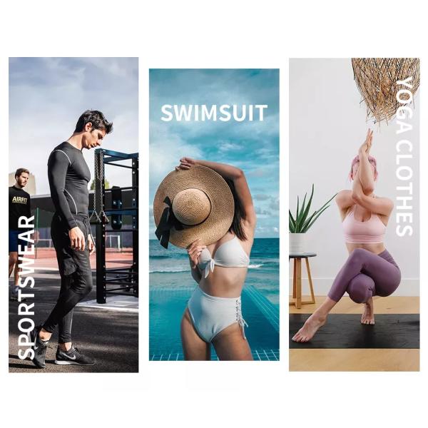 Ровное Breathable простирание пути ткани 4 Lycra полиэстера для Sportswear