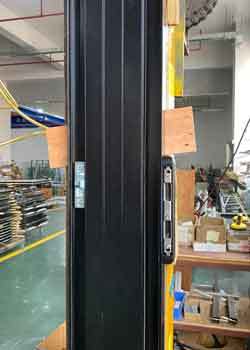 Australian Standard 150 Series Heavy-Duty Aluminum Sliding Door with 6063-T5 Alloy and Double-Glazed Tempered Glass