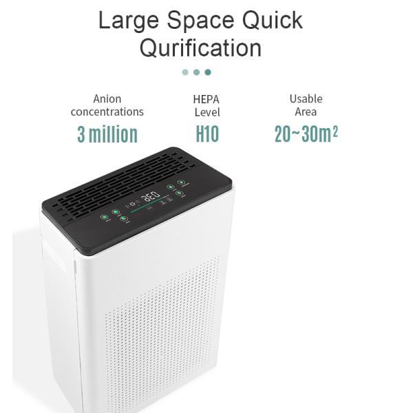 PP Pre Filter 40W 30m 2254nm UV Hepa Air Purifier
