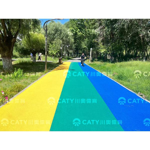 Customized Quick-Install Semi-Prefabricated Rubber Roll Sandwich Athletics Track For Sports Venues