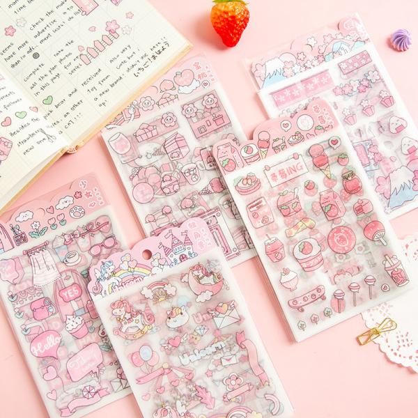 Das crianças de papel da decoração do álbum do caderno das etiquetas de Washi dos artigos de papelaria da conta da mão as etiquetas