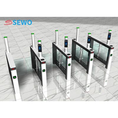RFID Swing Gate Barrier Control de Acesso Porta Turnstile Com RFID IC ID Card Reader