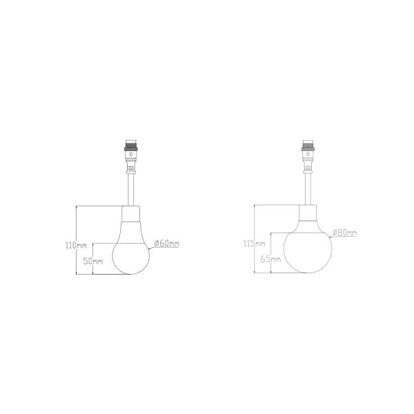 80mm Artnet Addressable Hanging E27 DMX LED Festoon RGB Pixel Light Bulb