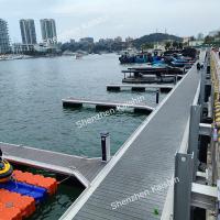 A flutuação de alumínio do barco entra a plataforma de Marine Floating Pontoon Pier Dock