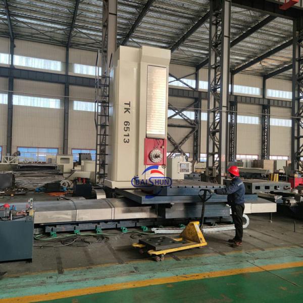 Traitement des métaux CNC Forage horizontal et fraisage machine à couple élevé Haute efficacité