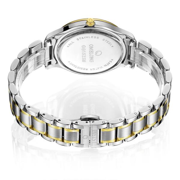 3ATM Waterproof Alloy Quartz Watch Men'S Business Wrist Watch BSCI Certificate