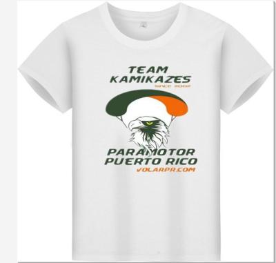 Custom T shirt for paramotor school paragliding school paramotor lesson fly team cheap price fast delivery