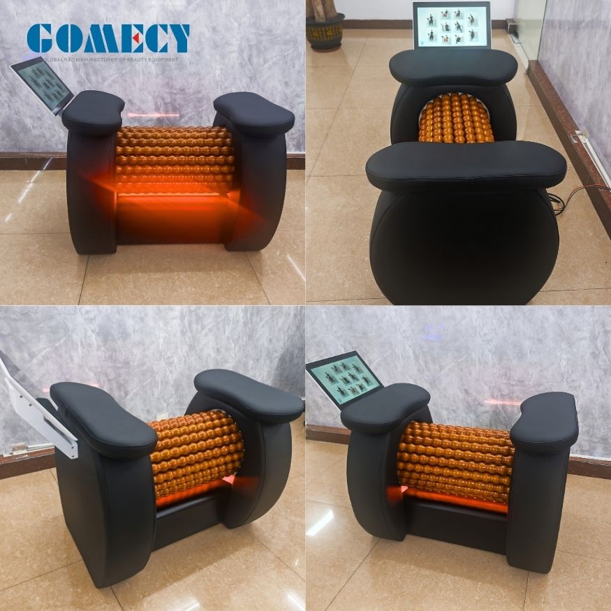Body Sculpting Machine Featuring Multidirectional Rolling Massage Balls for Enhanced Blood Circulation and Body Slimming